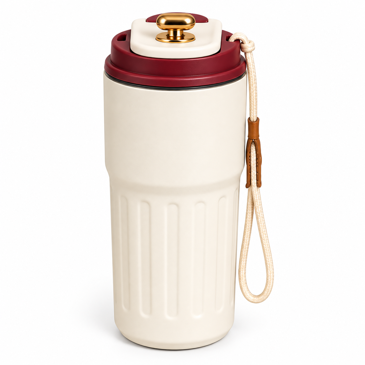 ThermoSip™ Smart Temperature Mug – 500ml Leakproof Travel Cup