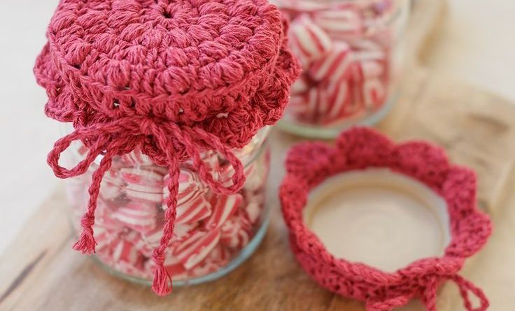 Crochet Canning Jar Toppers
